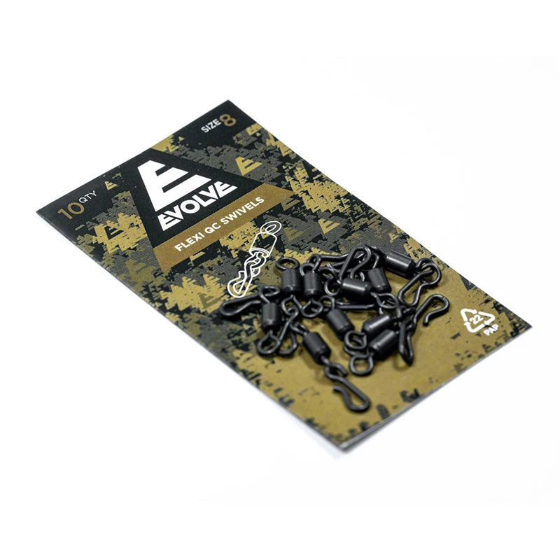 Evolve Tackle Flexi QC Swivels
